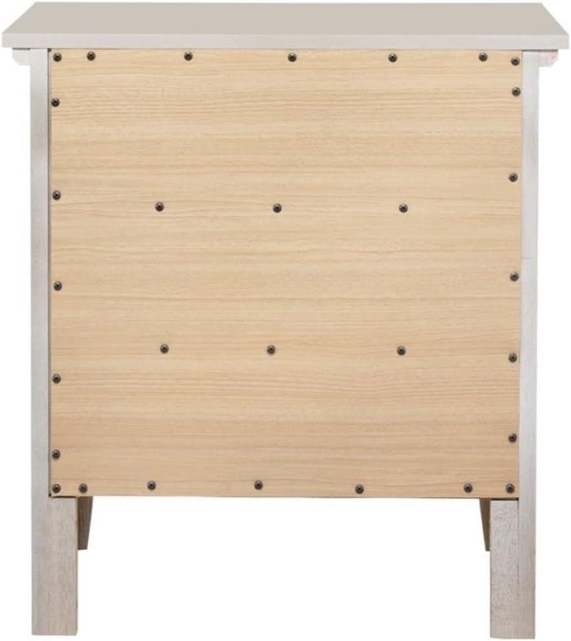 Hammond 3 - Drawer Nightstand Bed Side Table Wood Nightstand Small Bedside Table And Dresser