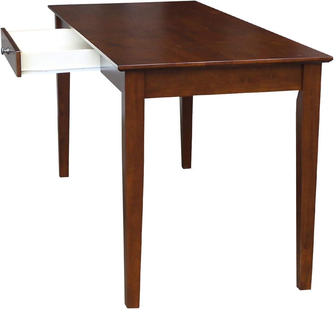 International Concepts Desk With Drawer - Larger Size And Chair