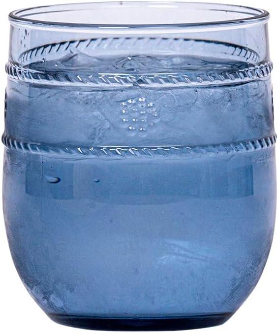 Isabella Blue Acrylic Embossed 12 oz Tumbler