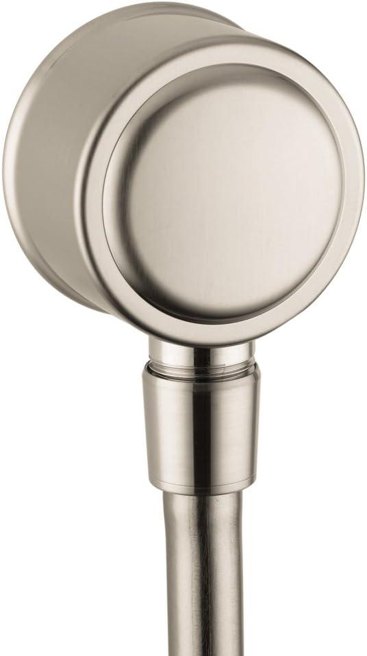 Polished Nickel Wall Bracket with Backflow Prevention