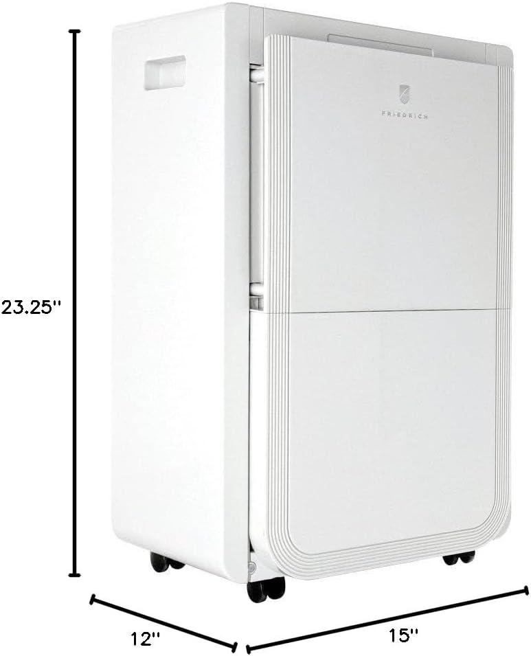 Friedrich 35 Pints Tower Dehumidifier for Rooms up to 800 Cubic Feet