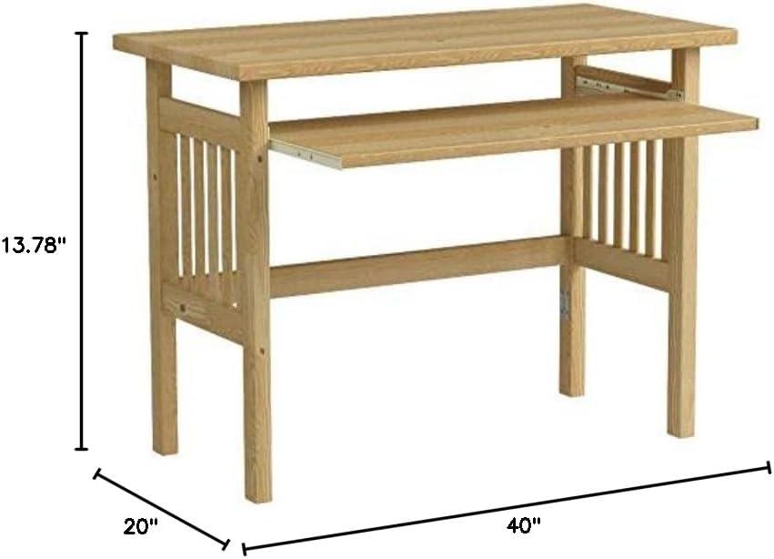Alcott Hill® Bednarz Solid Wood Top Computer Desk