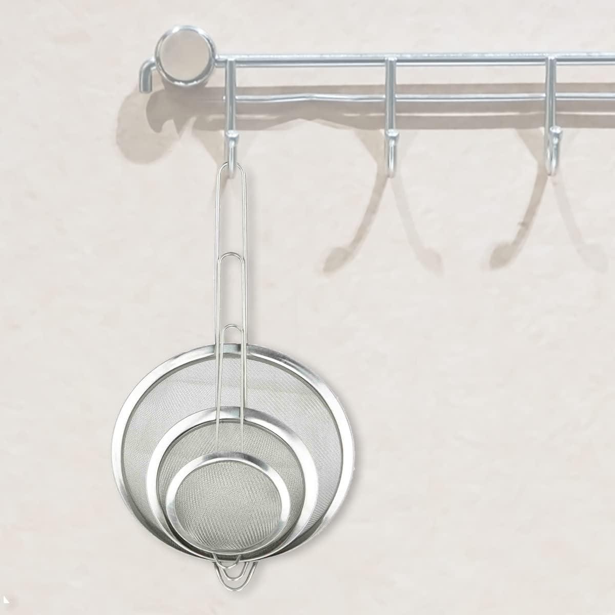 Home Basics 3-Piece Mesh Strainer Set