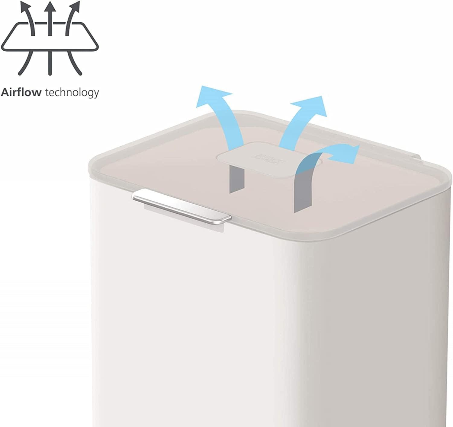 Joseph Joseph Totem Waste & Recycling Dual Kitchen Trash Can