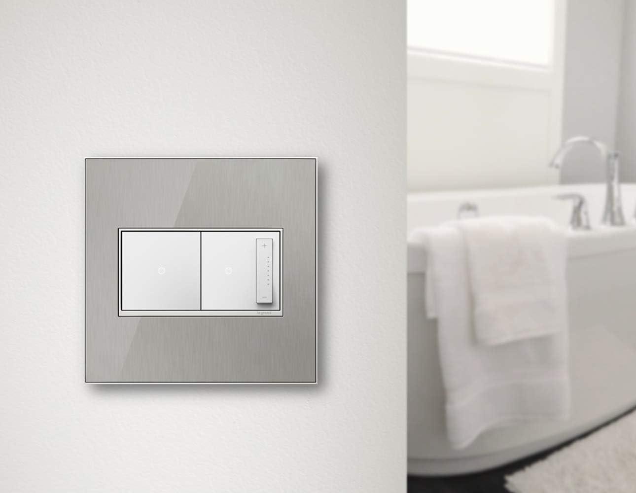 Legrand Adorne ADTP703TUW4 Universal White Wall Dimmer Switch Light - Three-Way