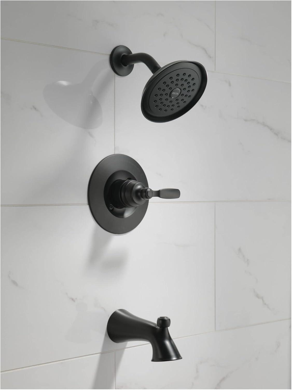 Woodhurst Pressure-Balanced Tub and Shower Faucet with Monitor