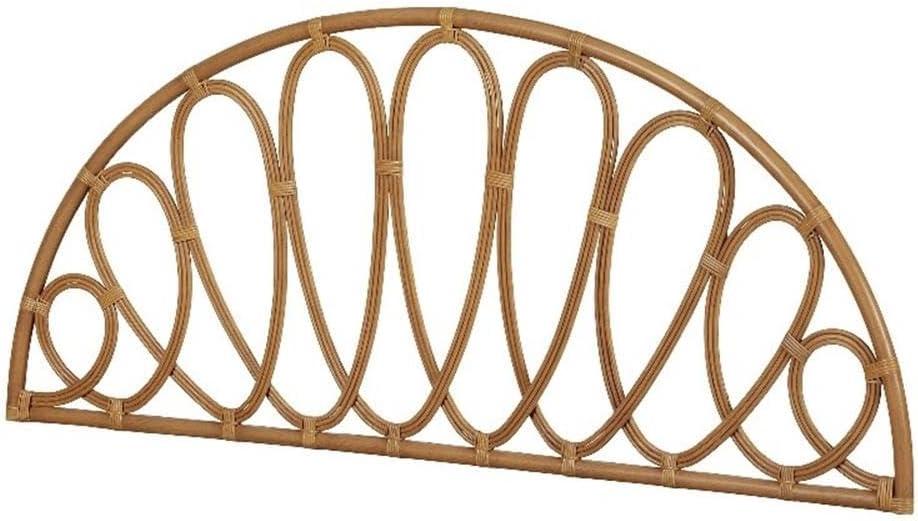 Natural Rattan Bohemian Full/Queen Panel Headboard