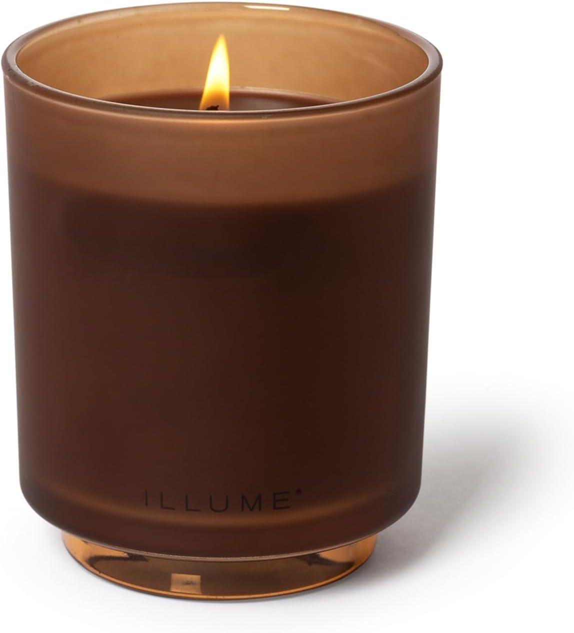 ILLUME Beautifully Done Essentials Terra Tabac Statement Glass Scented Candle