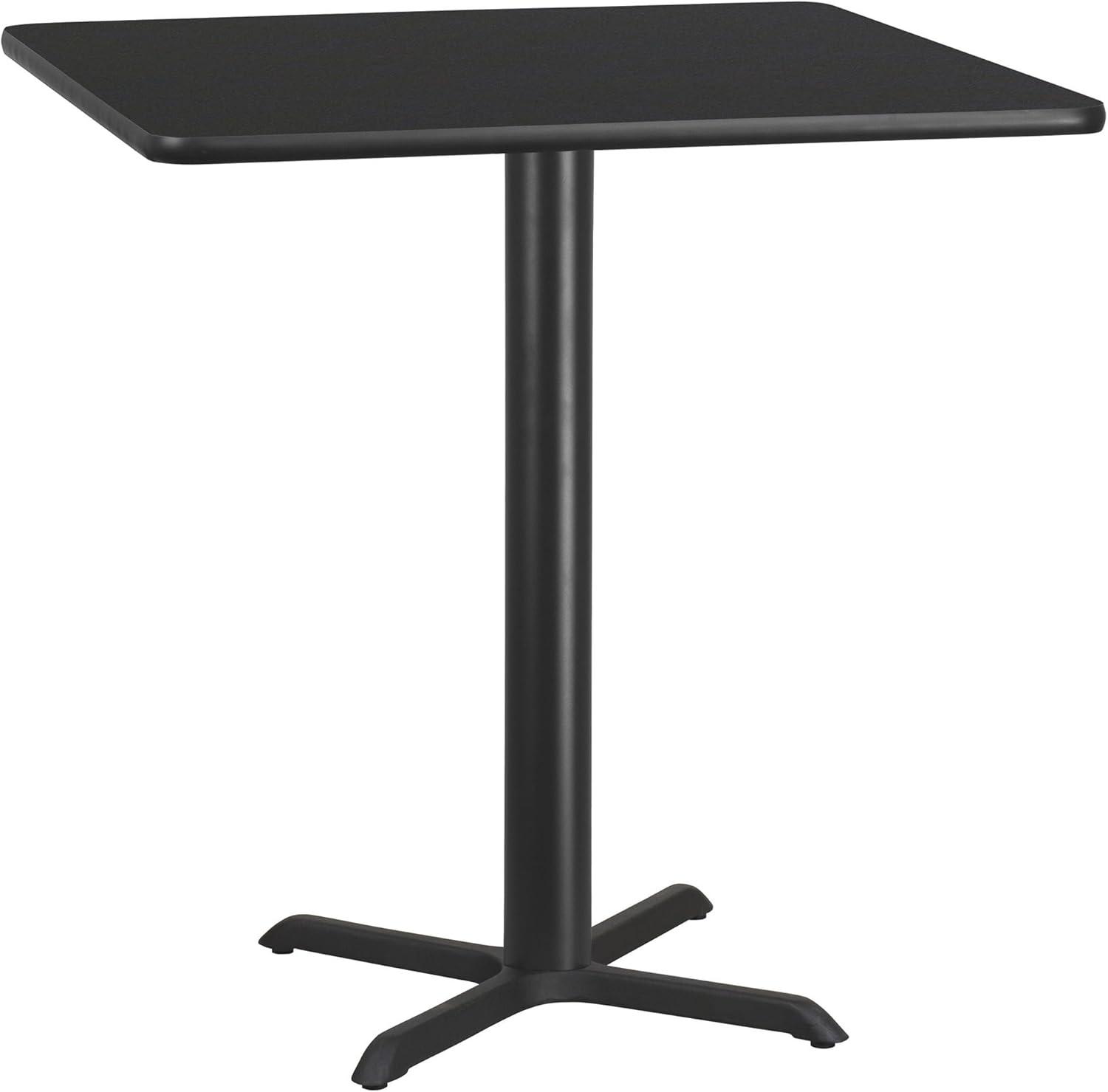 Flash Furniture Laminate Table Top with Table Height Base