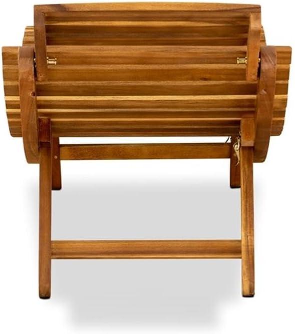 East West Furniture Outdoor Garden Summing Pool Outdoor Lounge Chairs - Helena Sun Lounger Chair