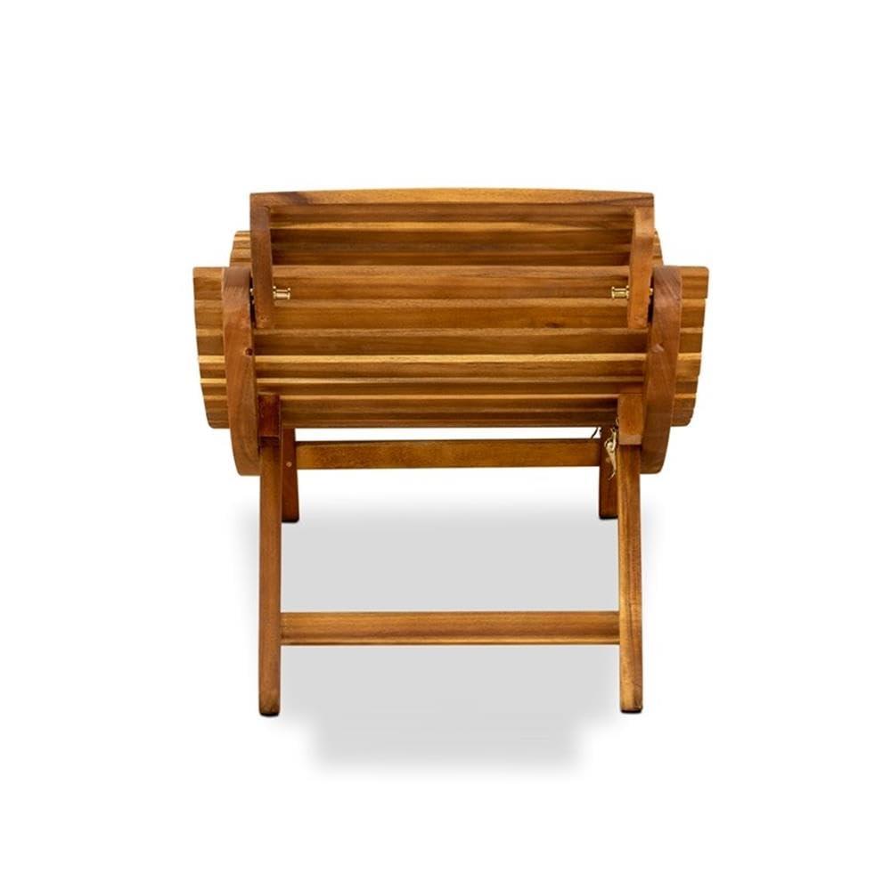 East West Furniture Outdoor Garden Summing Pool Outdoor Lounge Chairs - Helena Sun Lounger Chair