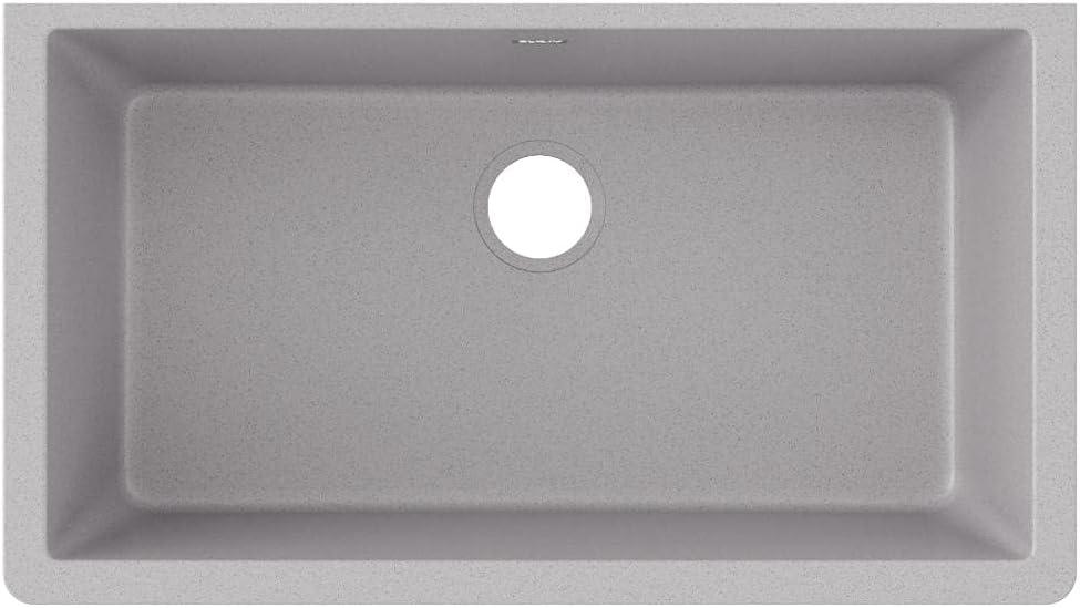 Quartz Classic 33" x 18-7/16" x 9-7/16" Undermount Kitchen Sink