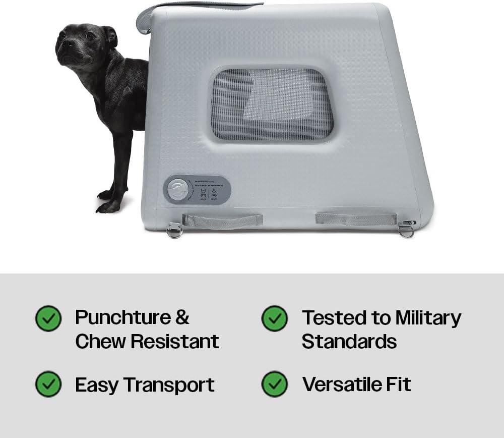 Enventur Kennel; Large; Grey