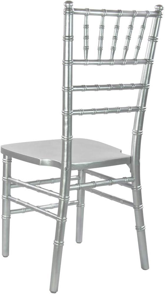 Flash Furniture Advantage Silver Chiavari Chair