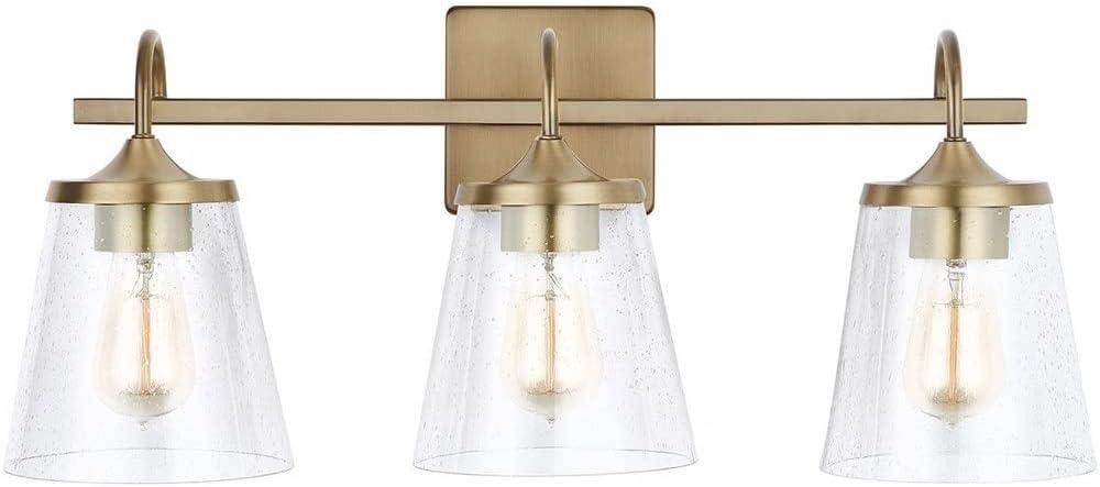 Capital Lighting - 3 Light Transitional Bath Vanity Approved for Damp Locations