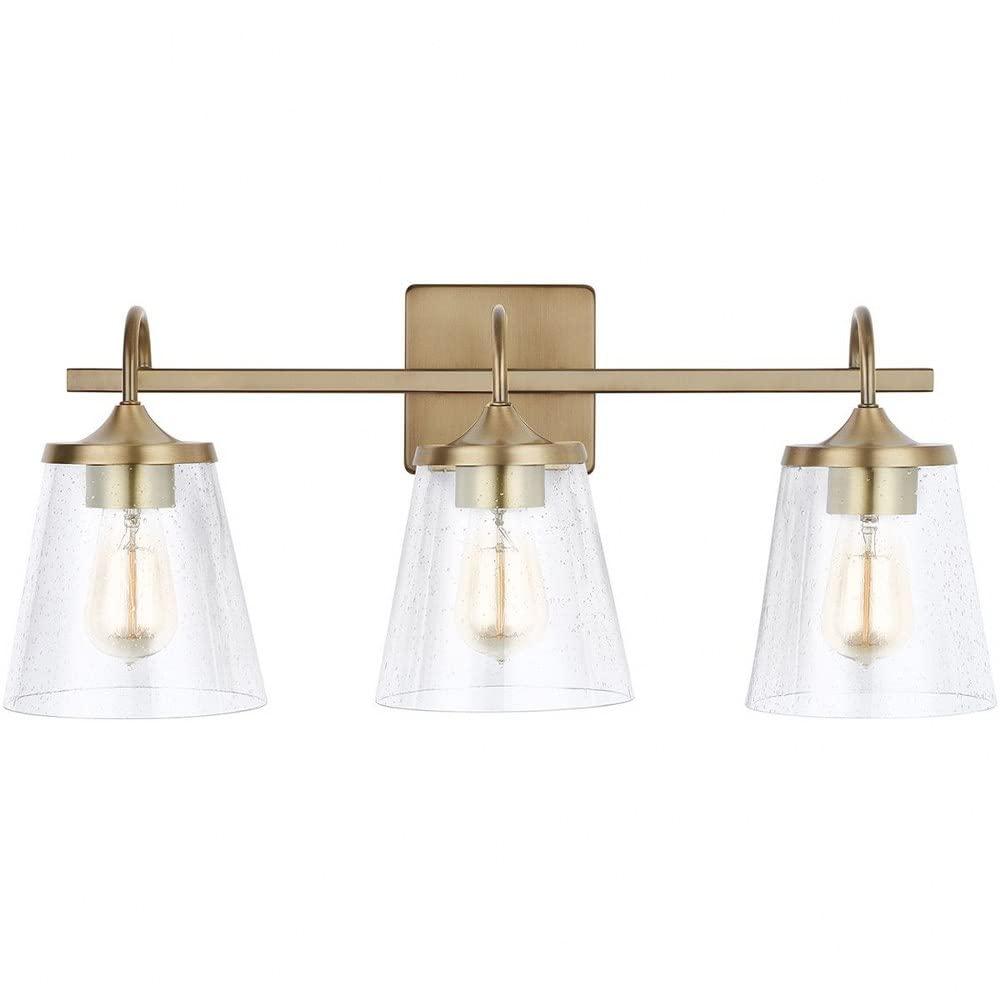 Capital Lighting - 3 Light Transitional Bath Vanity Approved for Damp Locations
