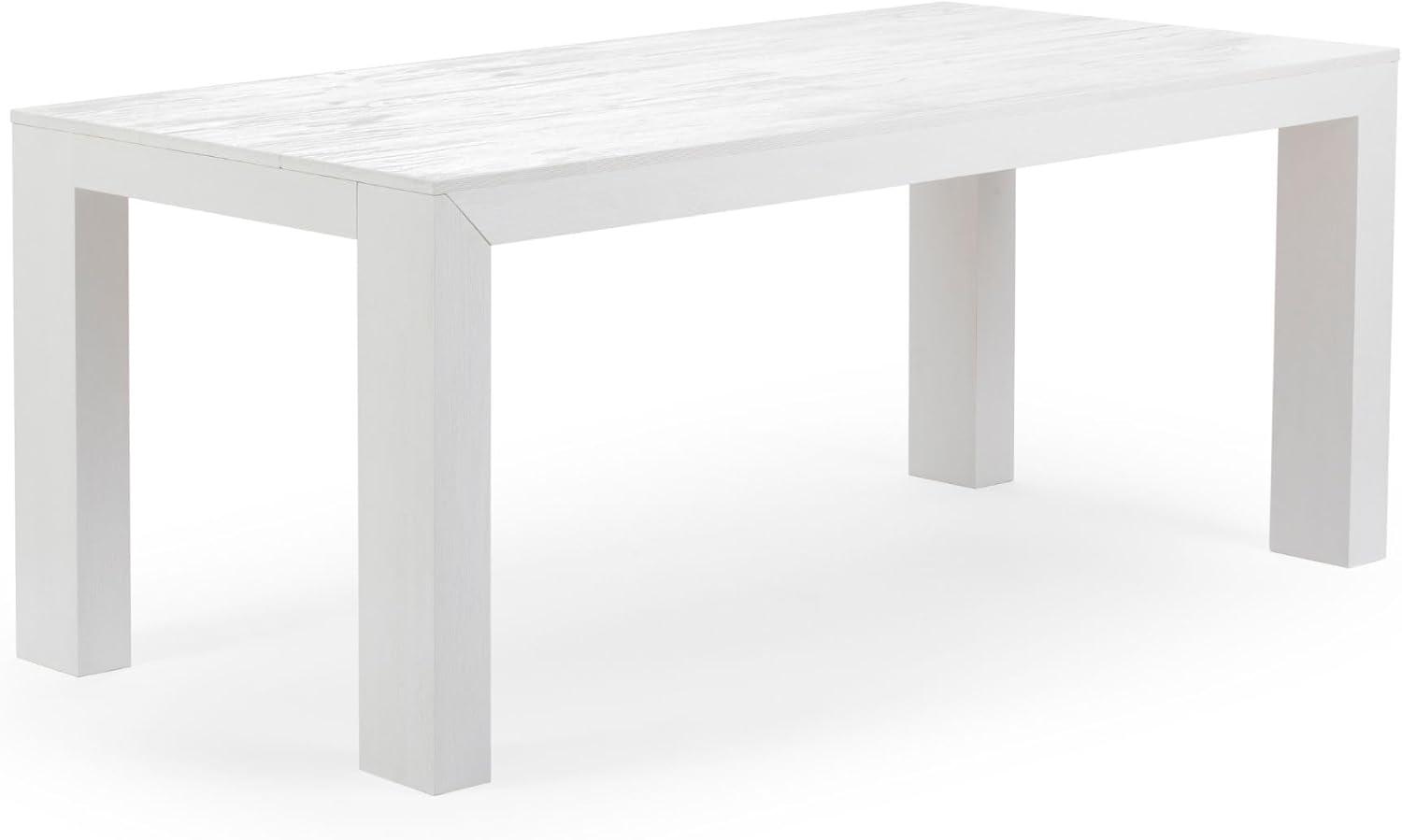 Plank+Beam 72" Modern Dining Table for 6, Solid Wood Rectangular Dining Table for Kitchen/Dining Room