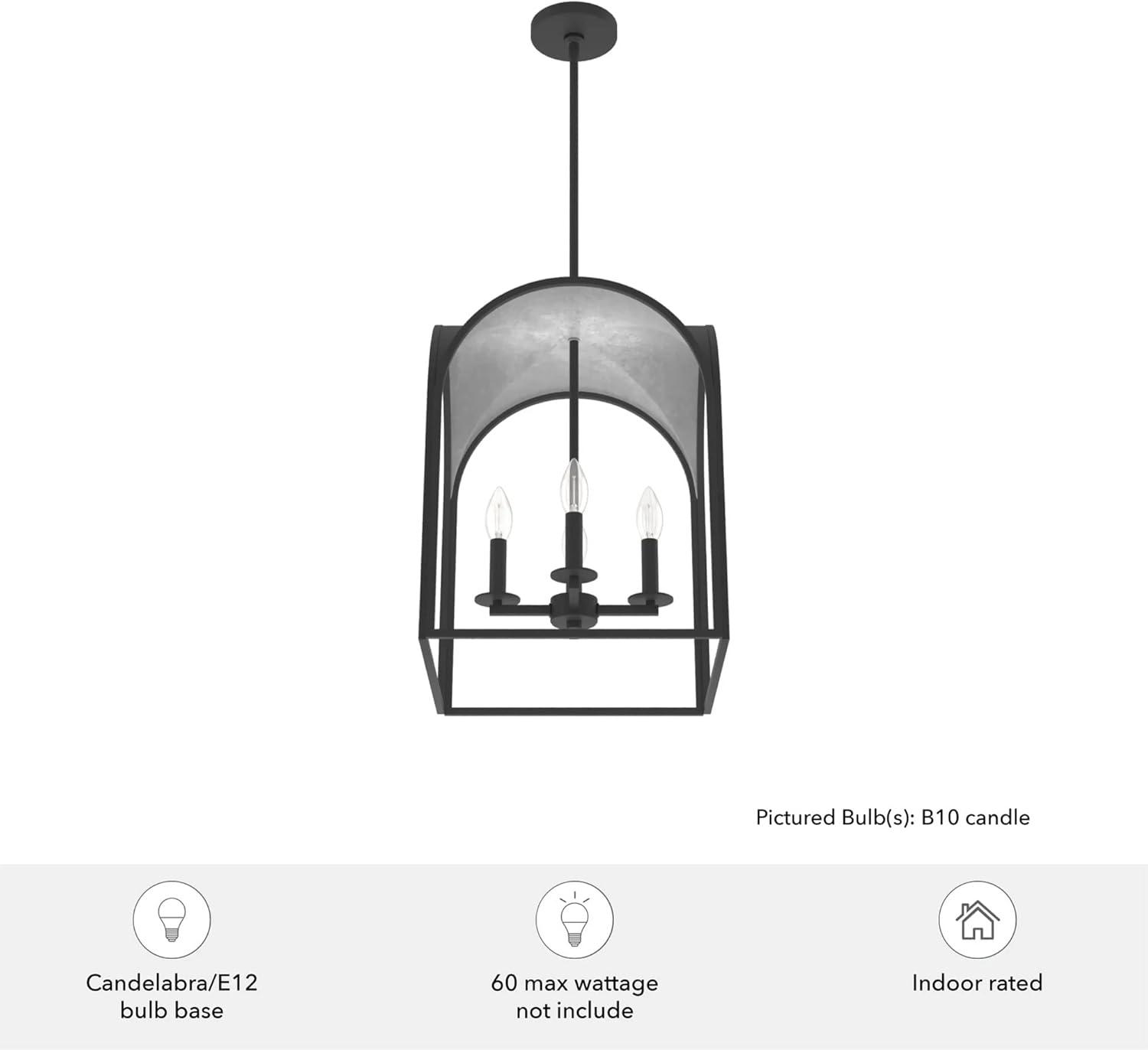 Dukestown 4 - Light Lantern Square Chandelier