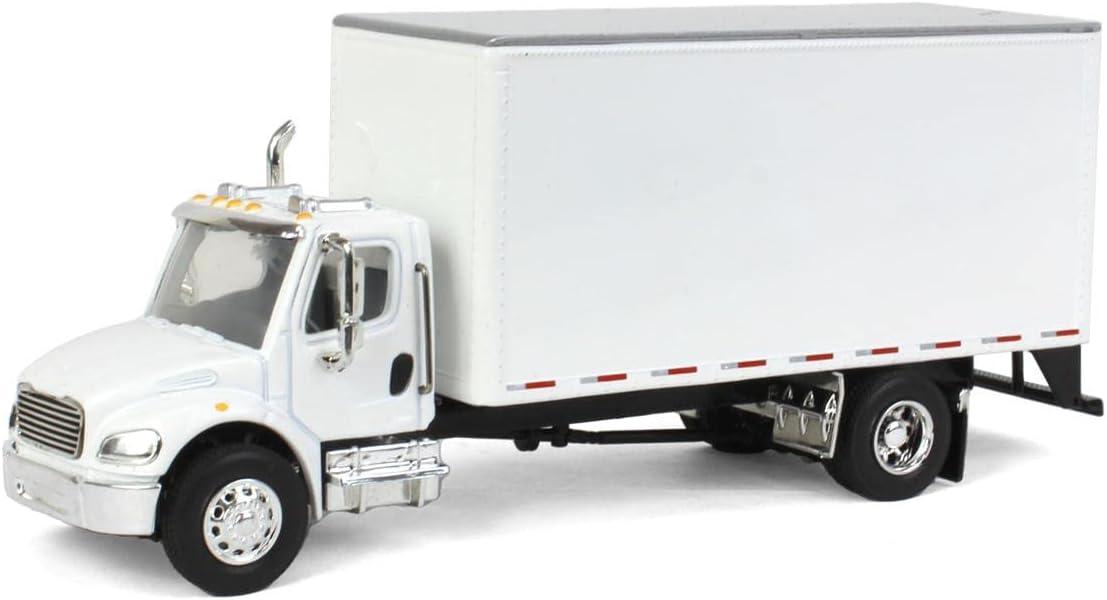 Spec Cast 1/64 Freightliner M2 Van Box Truck, Plain White 35501