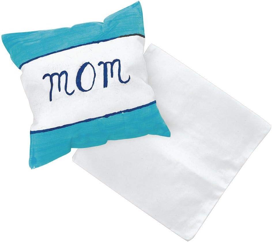 Colorations Canvas Pillow Cases - Set of 12