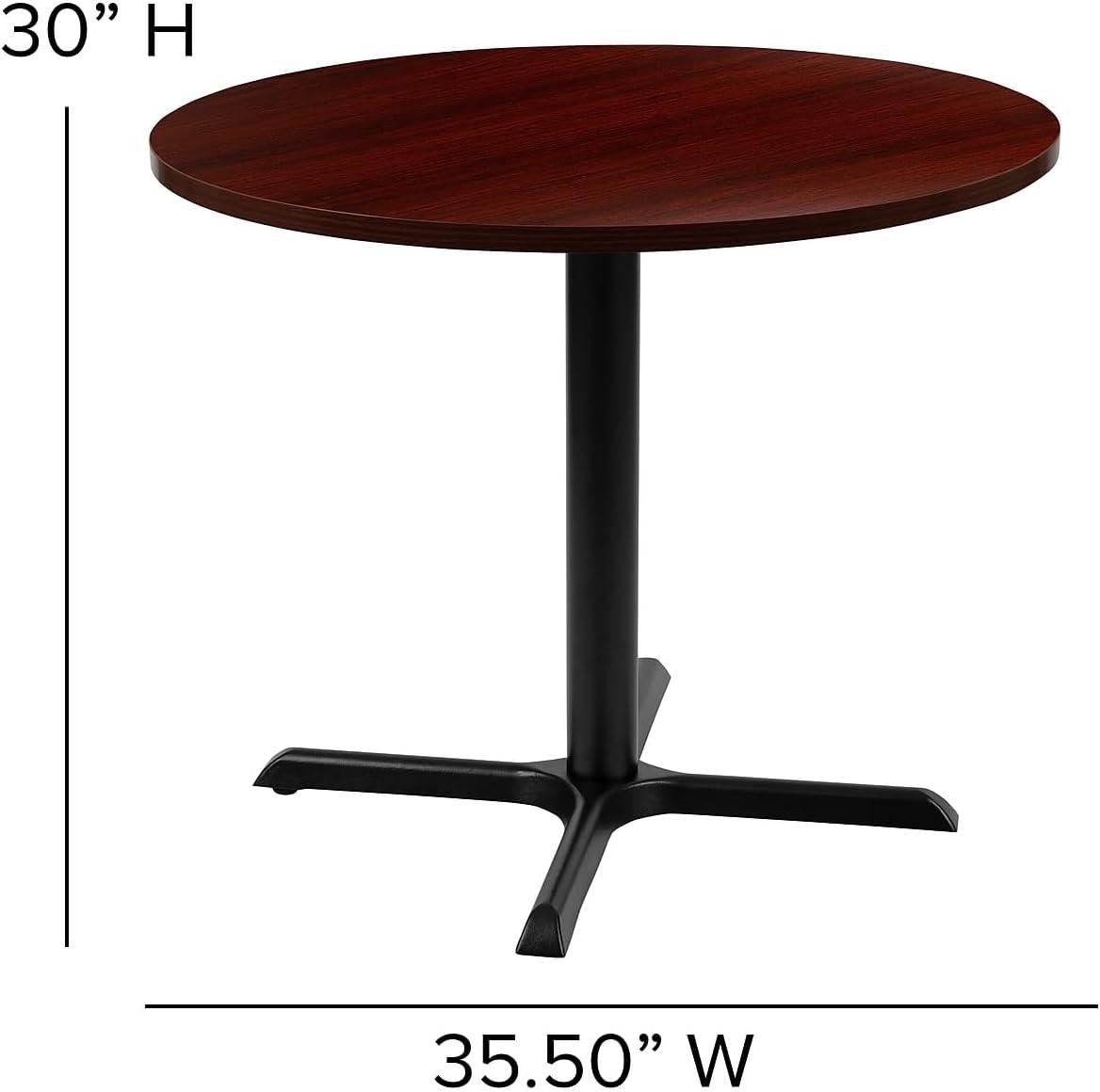 Flash Furniture 36" Round Multi-Purpose Conference Table - Meeting Table for Office