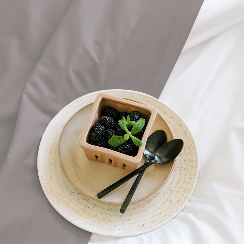 Jennifer Adams 400 Thread Count Cotton Sateen Sheet Sets (Queen, Graphite)