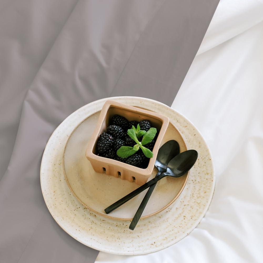 Jennifer Adams 400 Thread Count Cotton Sateen Sheet Sets (Queen, Graphite)