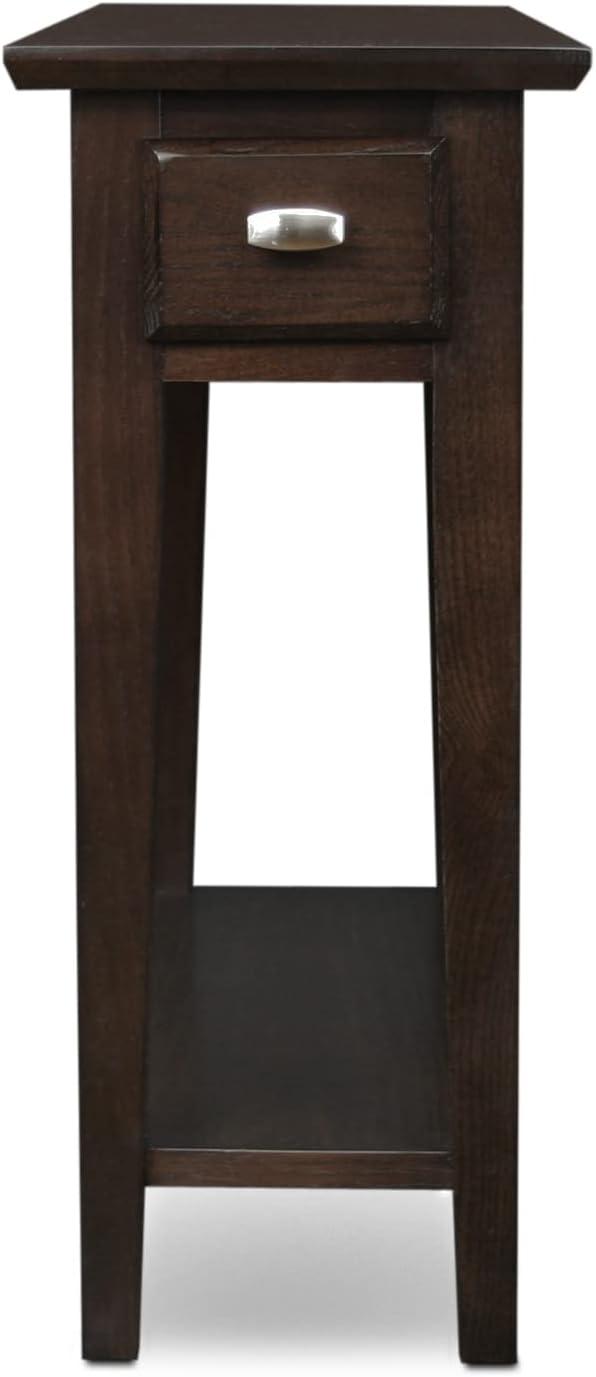 Design House Chairside Table in Chocolate Oak