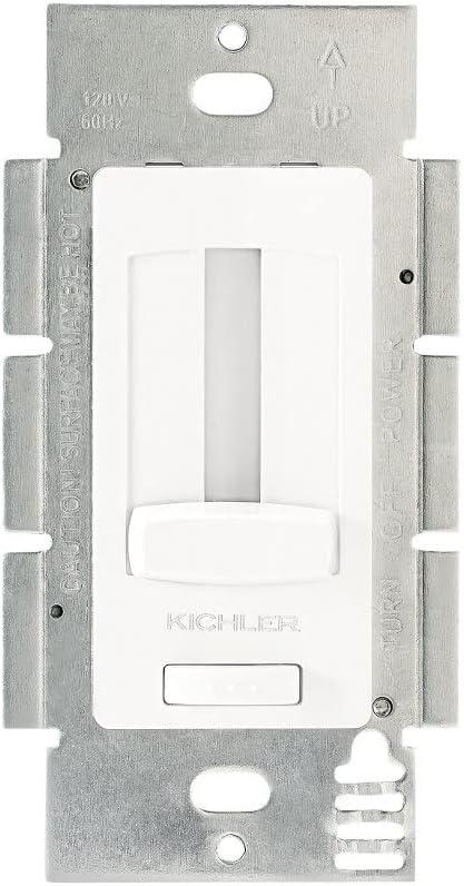 Kichler Lighting 6DD24V060WH Tamper Resistant Single Pole