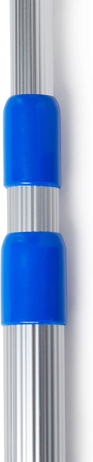 Swimline Lightweight Leaf Skimmer Swimming Pool and Spa Maintenance Net with 24" to 48" Adjustable Aluminum Telescoping Pole