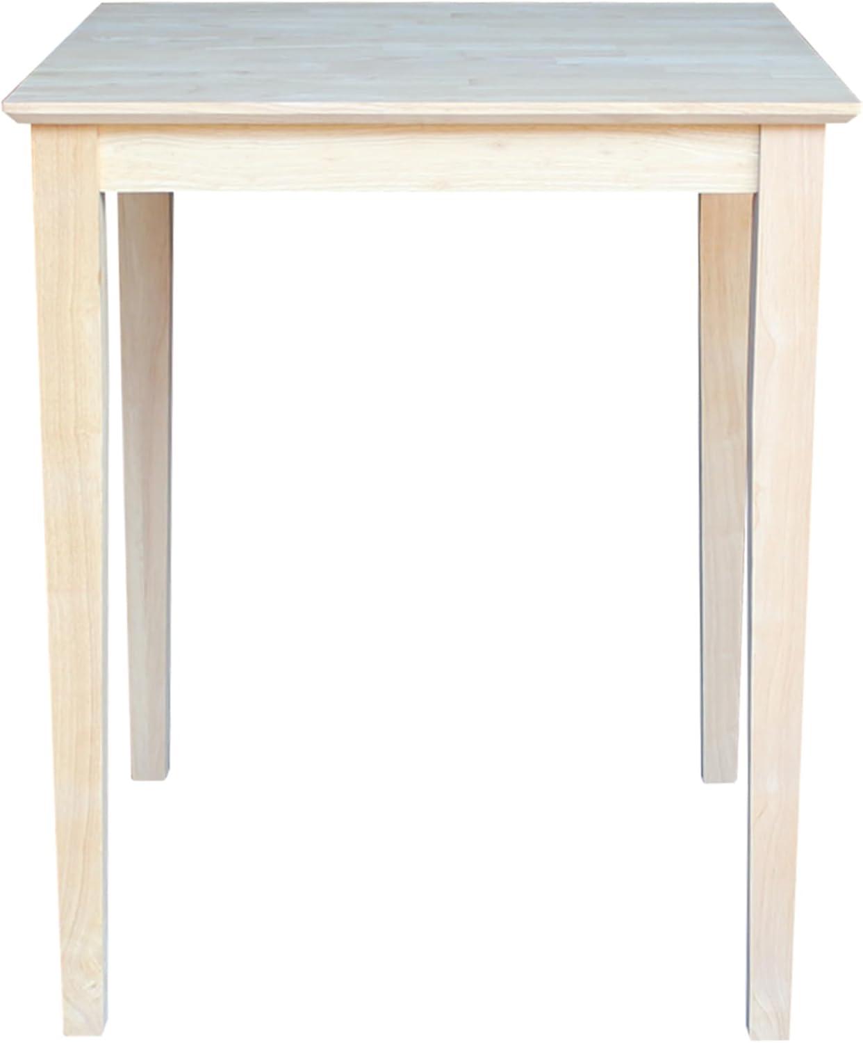 30" Square Solid Wood Tables - International Concepts