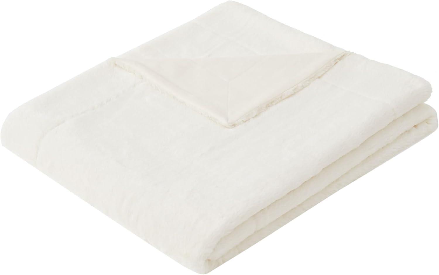 Vince Camuto Vince Camuto Faux Rabbit Fur Gift Boxed Throw