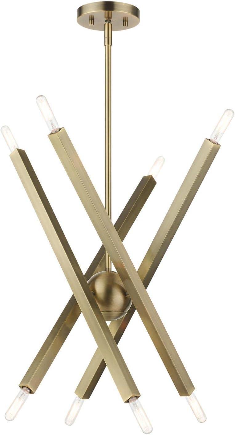 Mercury Row® Lydia 8 - Light Dimmable Modern Linear Chandelier