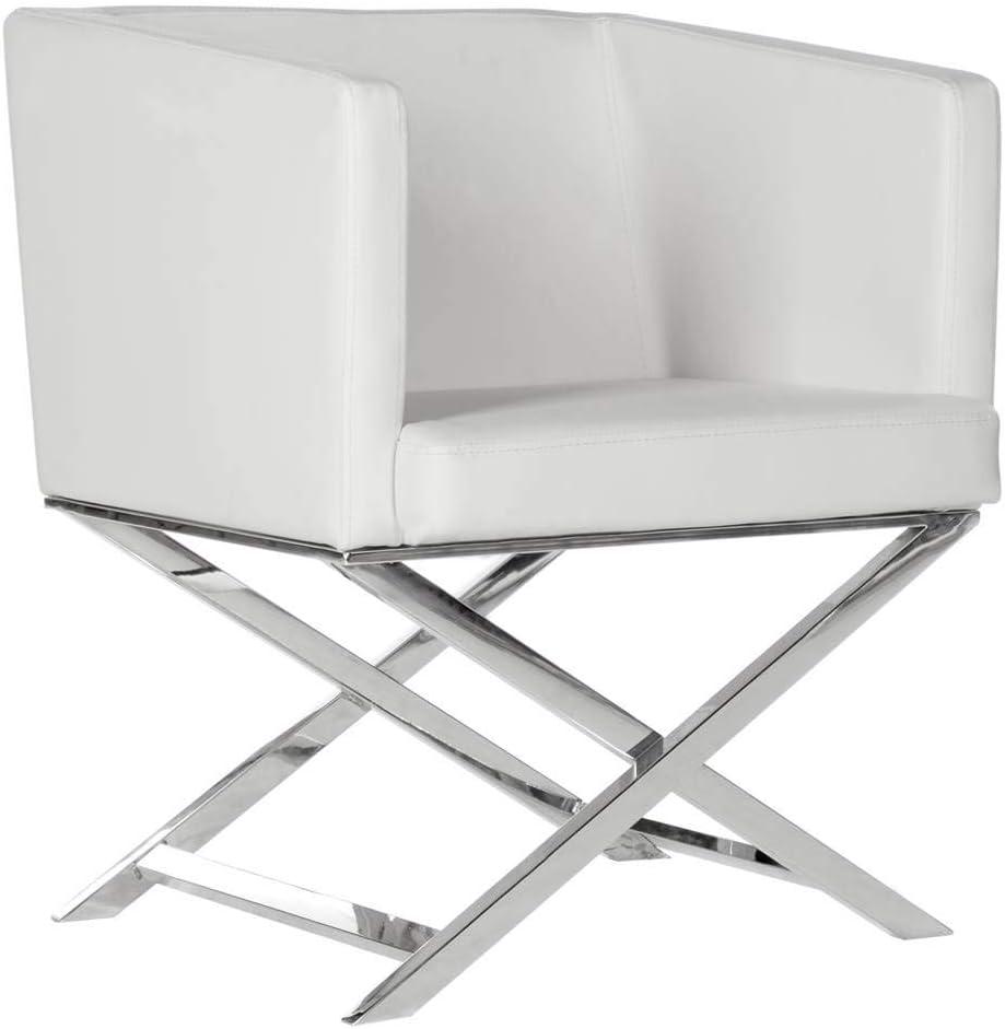 Celine Cross Leg Chair  - Safavieh