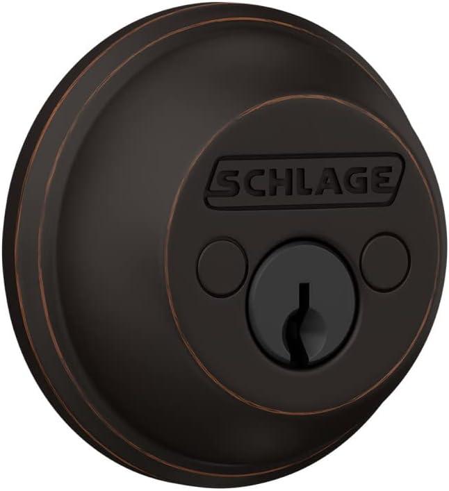 B62 Series Aged Bronze Double Cylinder Deadbolt Certified Highest for Security and Durability