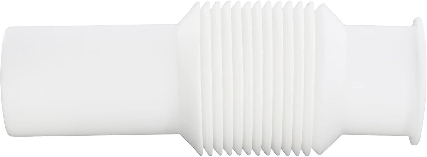 Universal White Flexible Garbage Disposal Discharge Tube