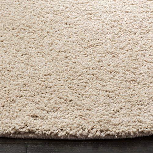 Arizona Shag ASG820 Power Loomed Indoor Accent Rug - Creme - 3'2"x5' - Safavieh