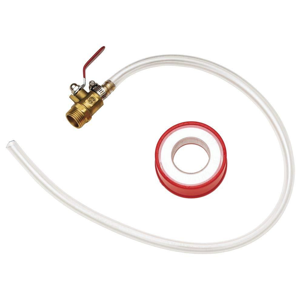 Hubert Rectangular Stainless Steel Tabletop Ice Display with Shut-Off Valve