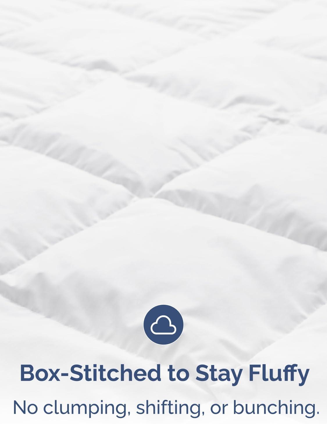 CGK Linens Premium Quality Goose Down Alternative Comforter - Warm & Lightweight