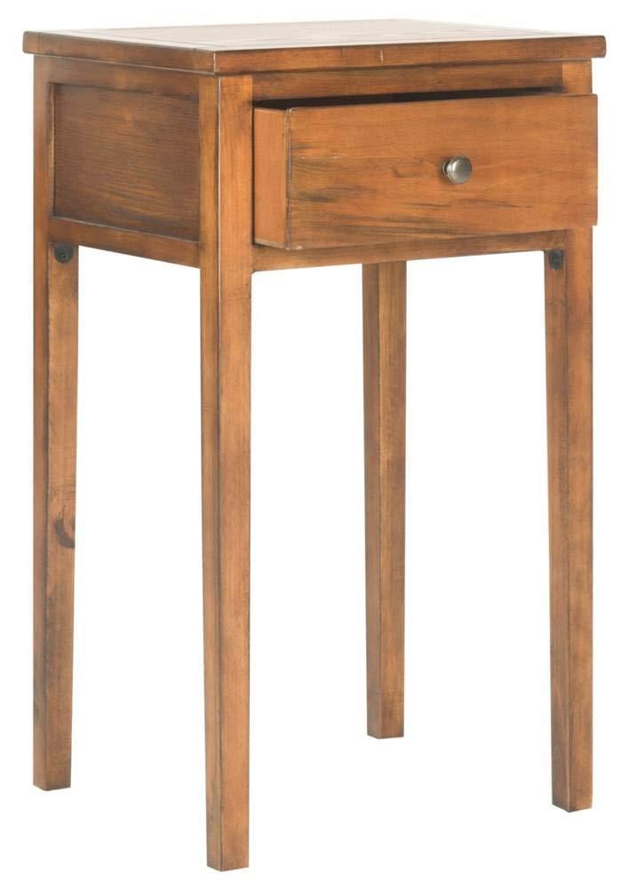 Abel Nightstand With Storage Drawer - AMH6626 - Ash Grey - Safavieh Couture
