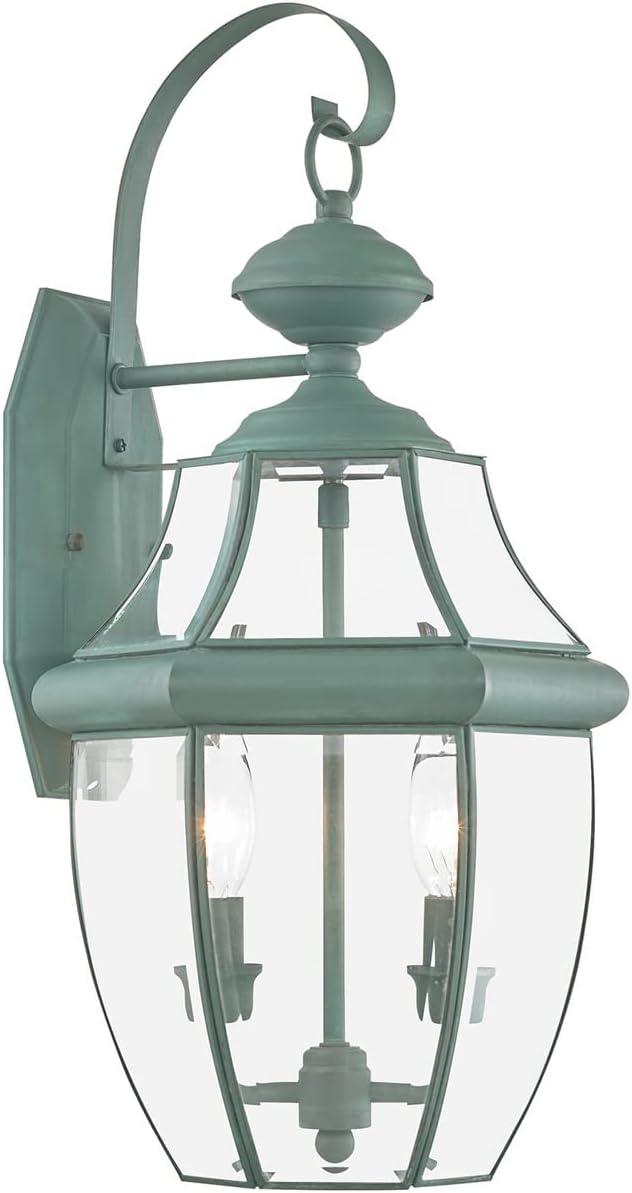 Livex Lighting Monterey 2 - Light Wall Light in  Verdigris