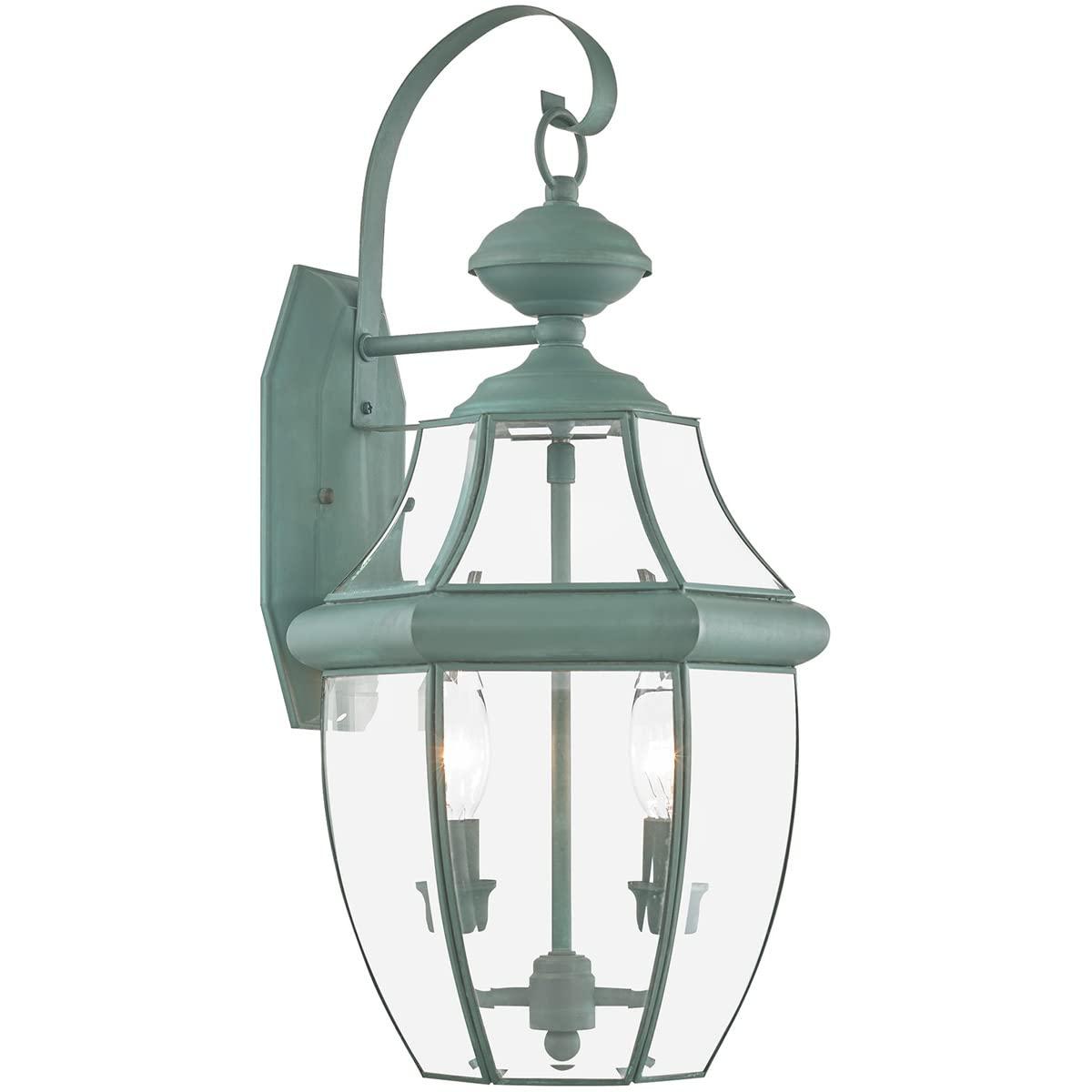 Livex Lighting Monterey 2 - Light Wall Light in  Verdigris