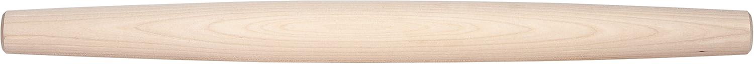 Maple Wood French Tapered Rolling Pin for Baking, 20.5"