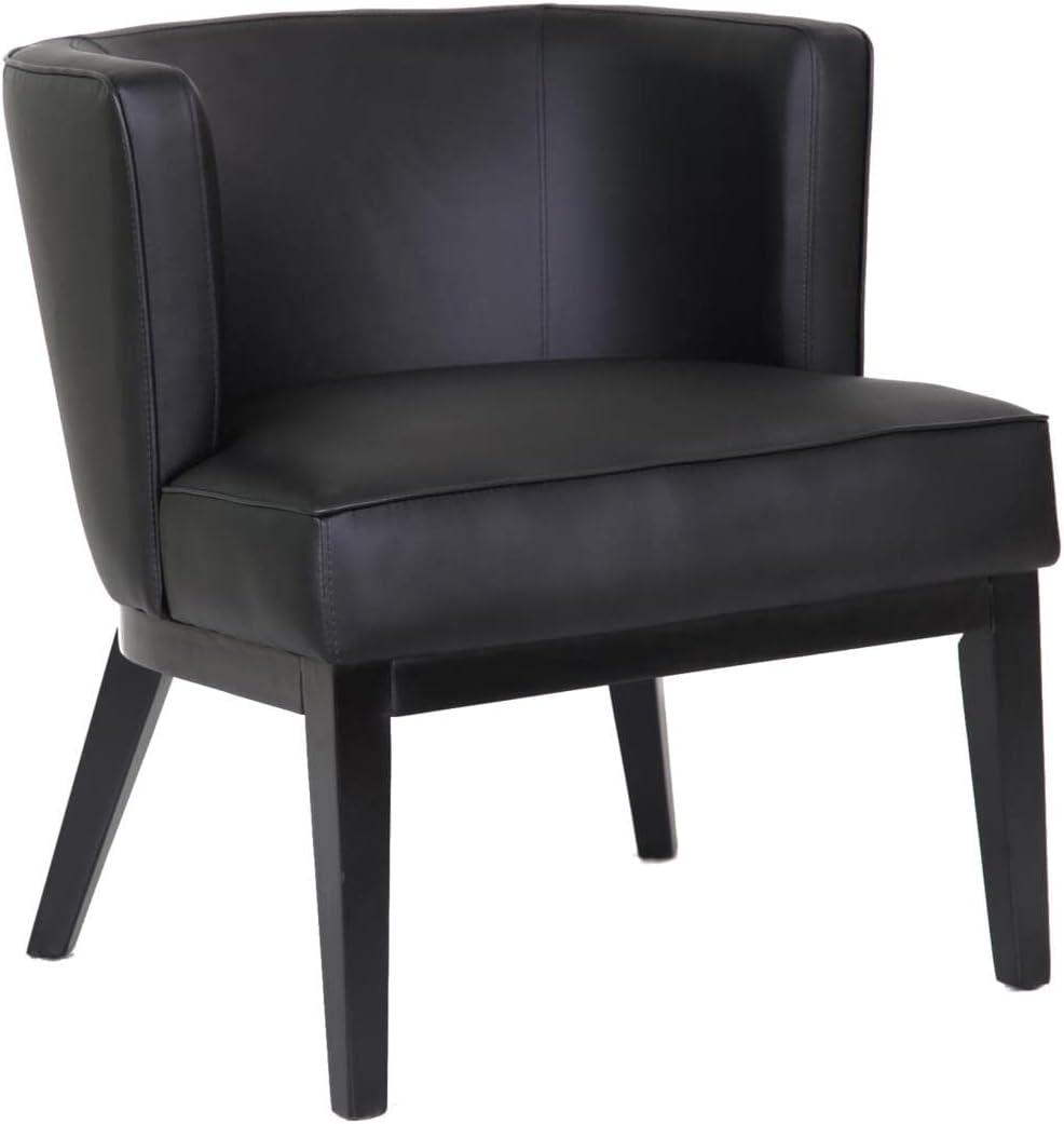 Ava Accent Chair Black - Boss Office Products