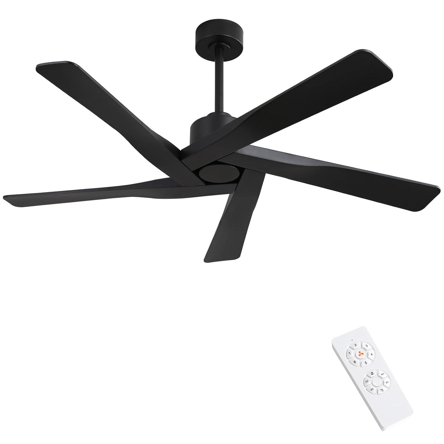 5-ABS Blades Indoor Ceiling Fan without Light