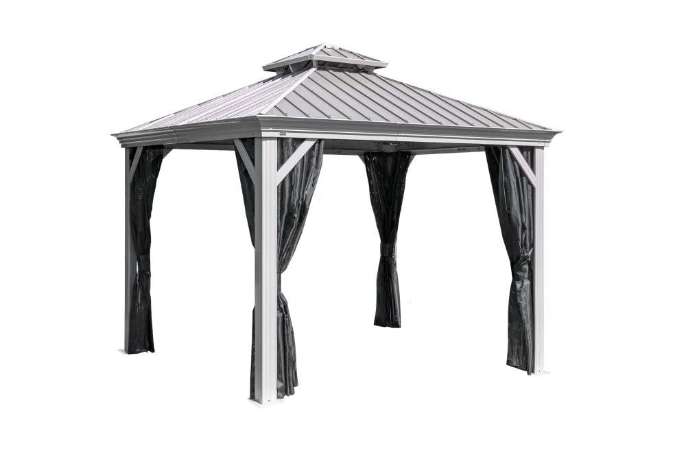 Sojag Sojag Monaco Champagne 10 ft. x 10 ft. Gazebo