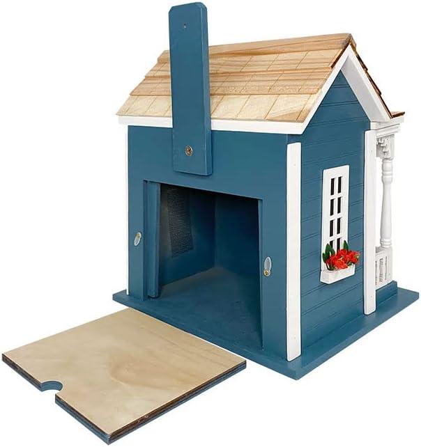 Home Bazaar Classic Series Bristol Cottage 11.75 in x 10.5 in x 9 in Birdhouse