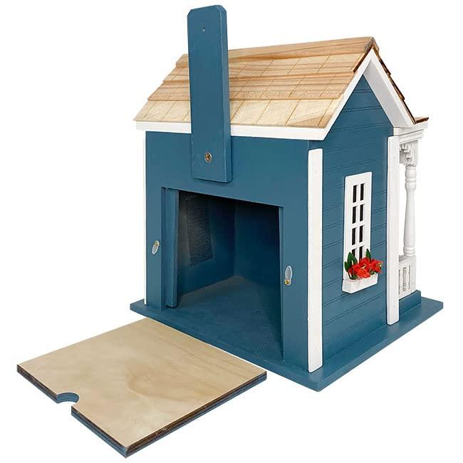 Home Bazaar Classic Series Bristol Cottage 11.75 in x 10.5 in x 9 in Birdhouse