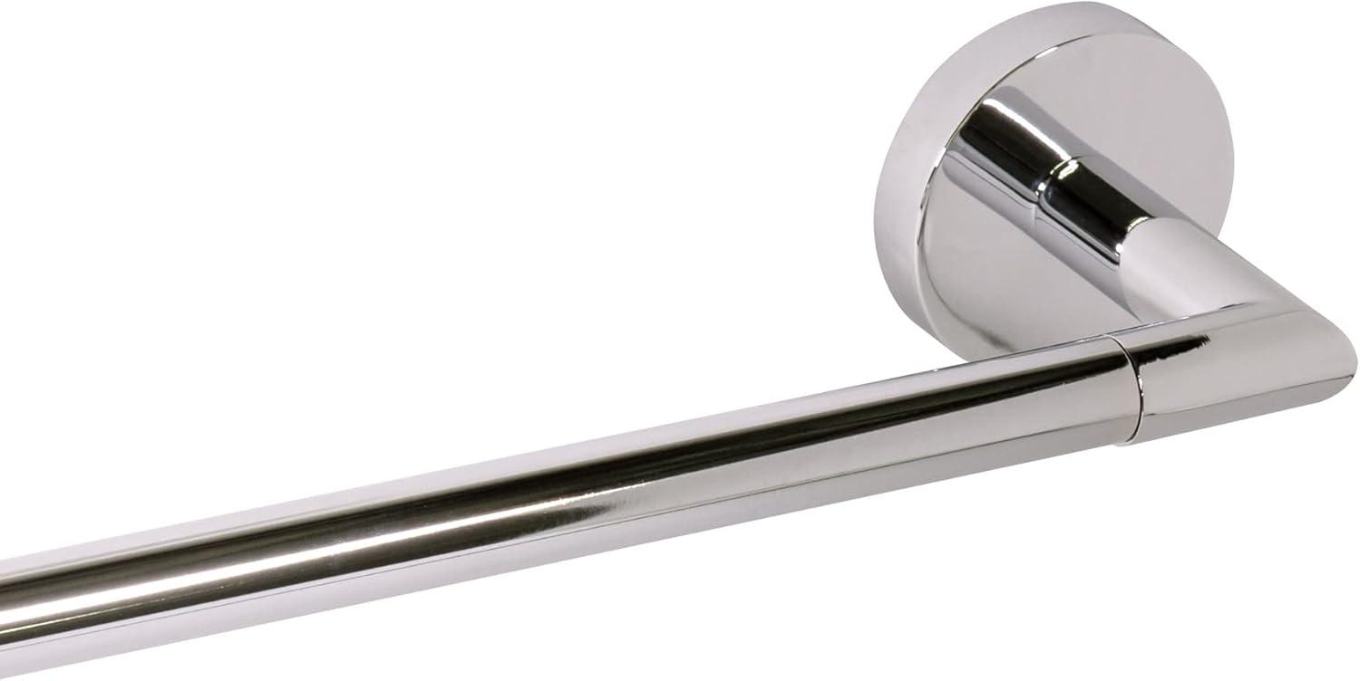 Polished Chrome 18" Wall Mounted Towel Bar