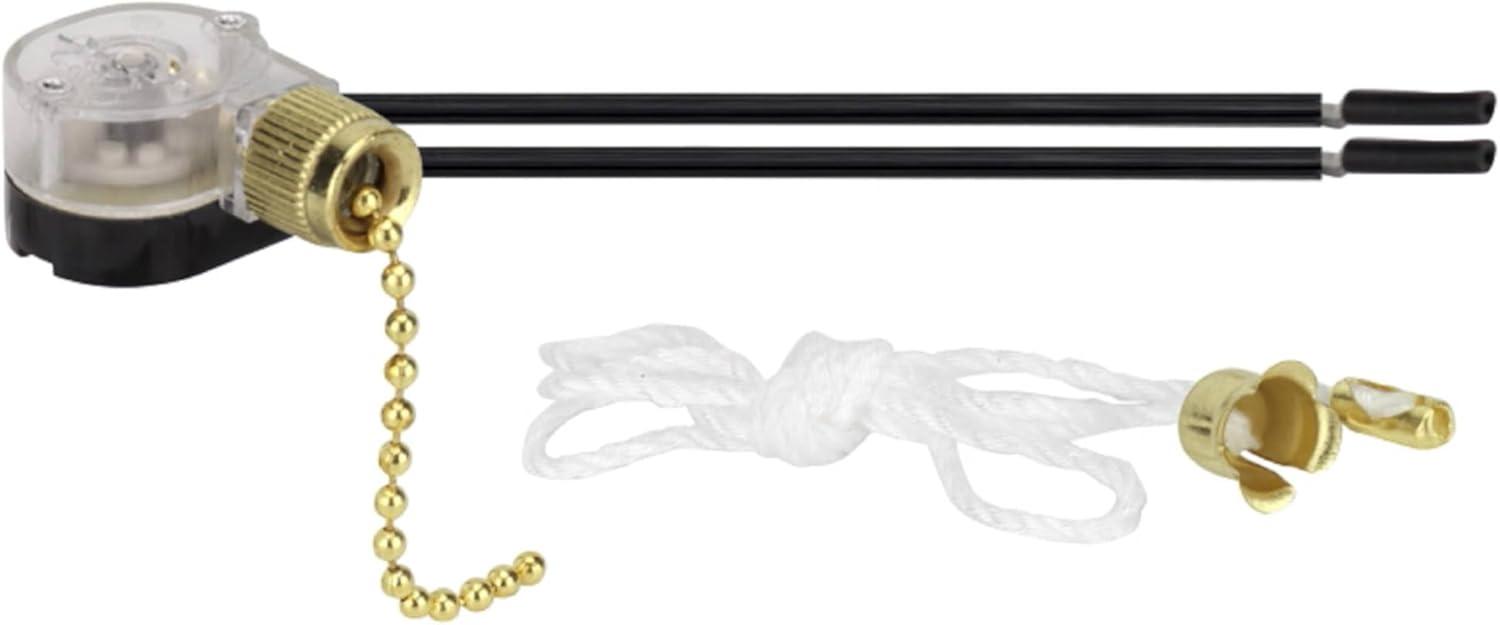 Ceiling Fan Light Switch with Pull Chain